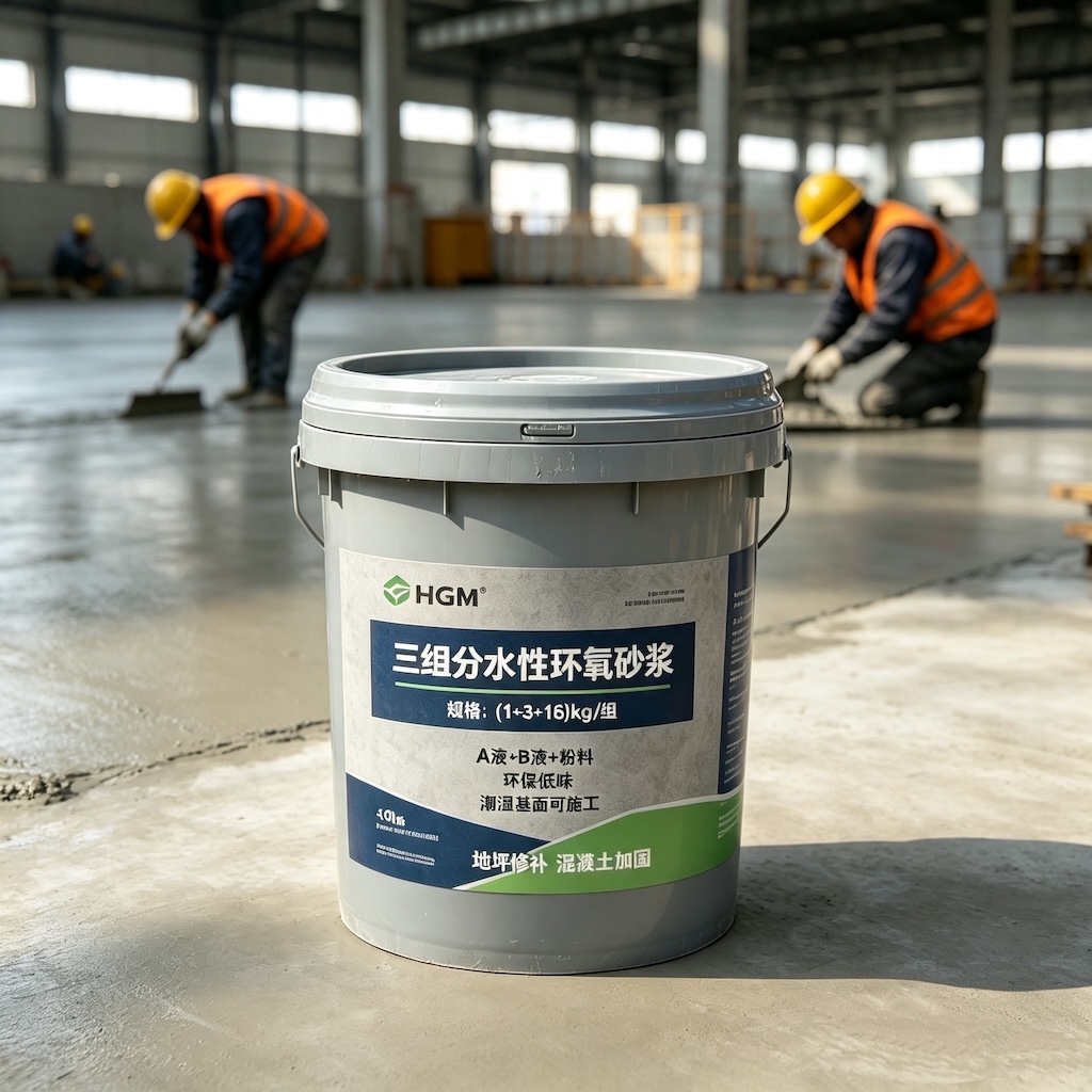 乌兰察布三组份水性环氧砂浆
